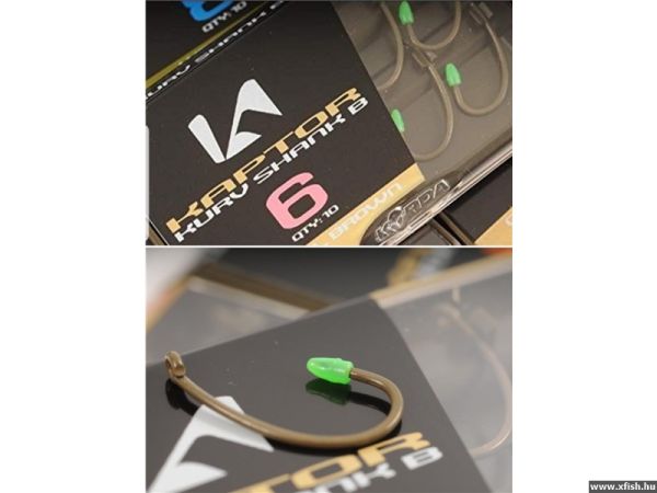 Korda Kaptor Wide Gape Weed Barbless Hooks